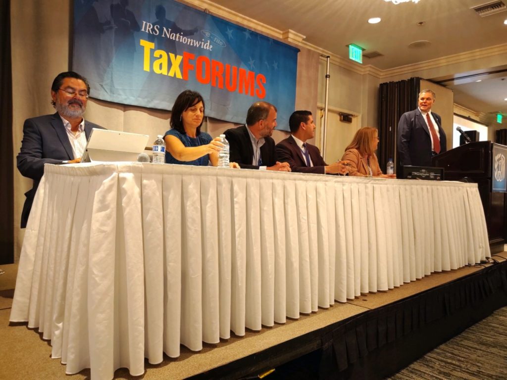 CERCA Panel Presents At The San Diego IRS Tax Forum Commissioner Rettig 